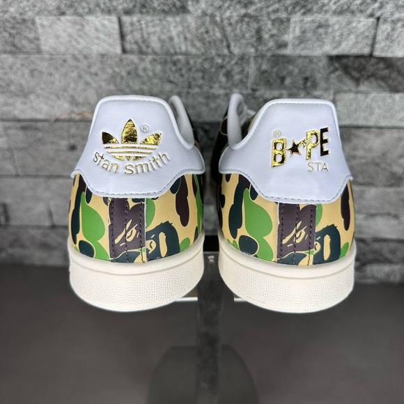 Adidas x BAPE Stan Smith 30th Anniversary Camo  - NEW - M10 main image 12